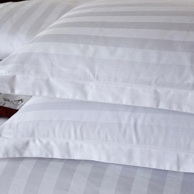 Hotel Collection 40S Satin Stripe Cotton Pillowcase