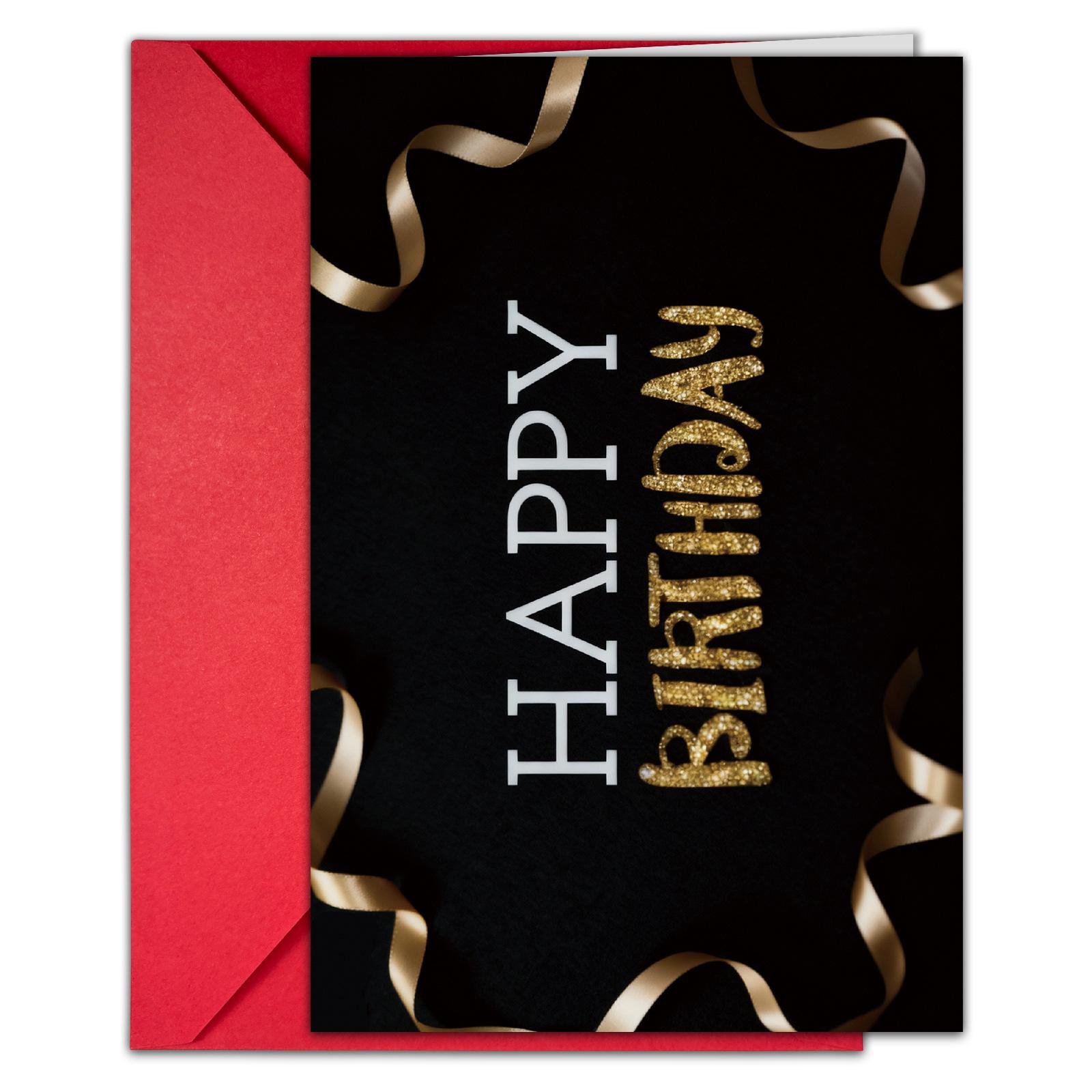

Creative Birthday Greeting Card Envelope Set Birthday Party Thank You Greeting Card Large Size Card T020402110
