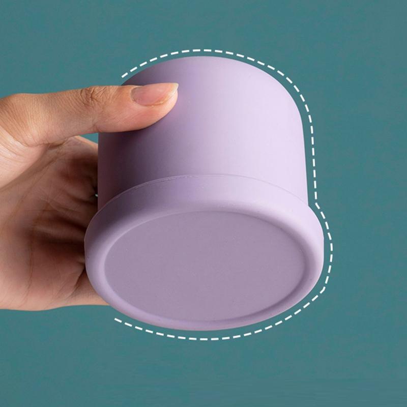 250Ml Lunch Box For Kids Salad Dressing Container Non-Stick Silicone Lunch Box With Lid Reusable Bento Box Ice Cube Mold