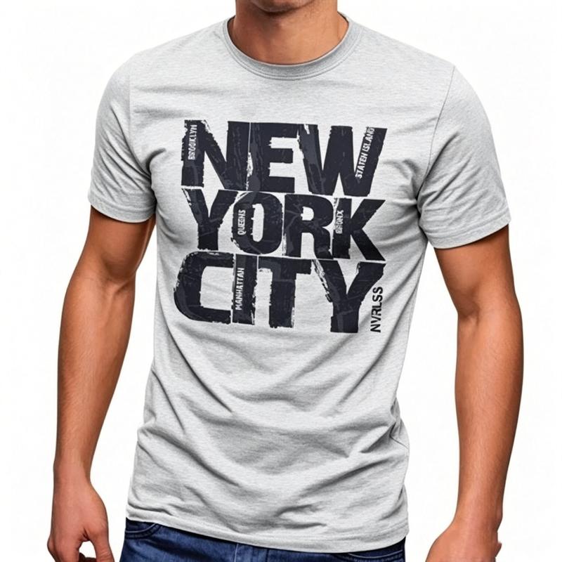 New York City Graphic T Shirt Retro NYC Print Unisex Cotton Short Sleeve Streetwear For Casual Fashionistas And Funny Gift