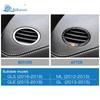 Accessories Carbon Fiber For Mercedes Benz GLS ML GLE GL Car Air Conditioning Outlet Vent Trim Stickers Car Styling Accs
