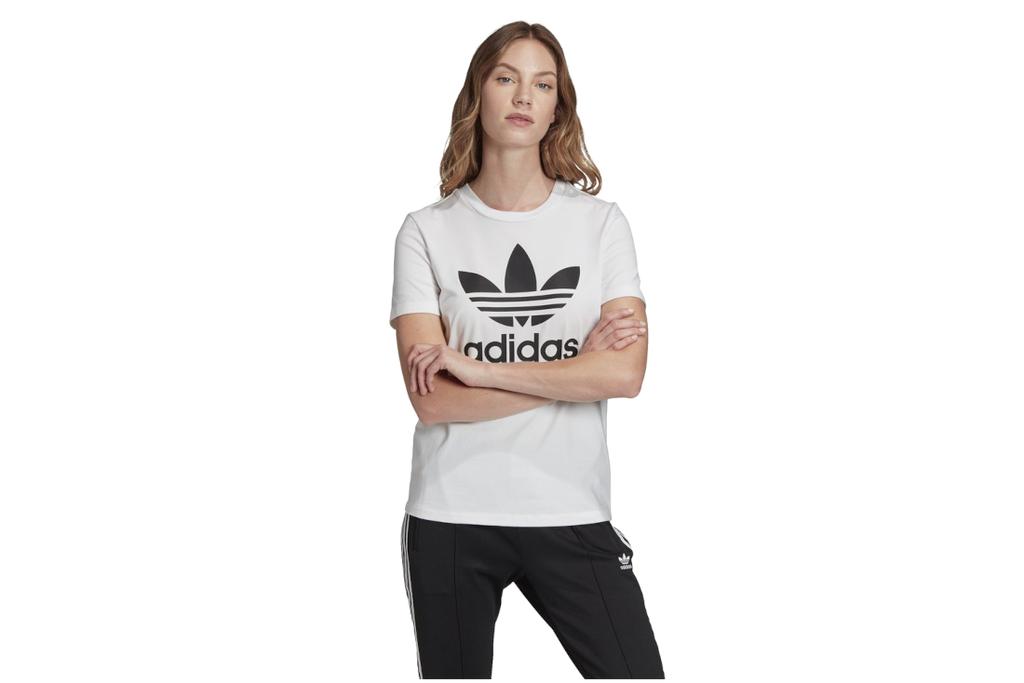 Adidas Trefoil Tee, Womens White T-shirt