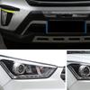 2pcs/set Universal  Car Bumper Carbon Fiber Rubber Bumper Protection Car Anti-collision Strip