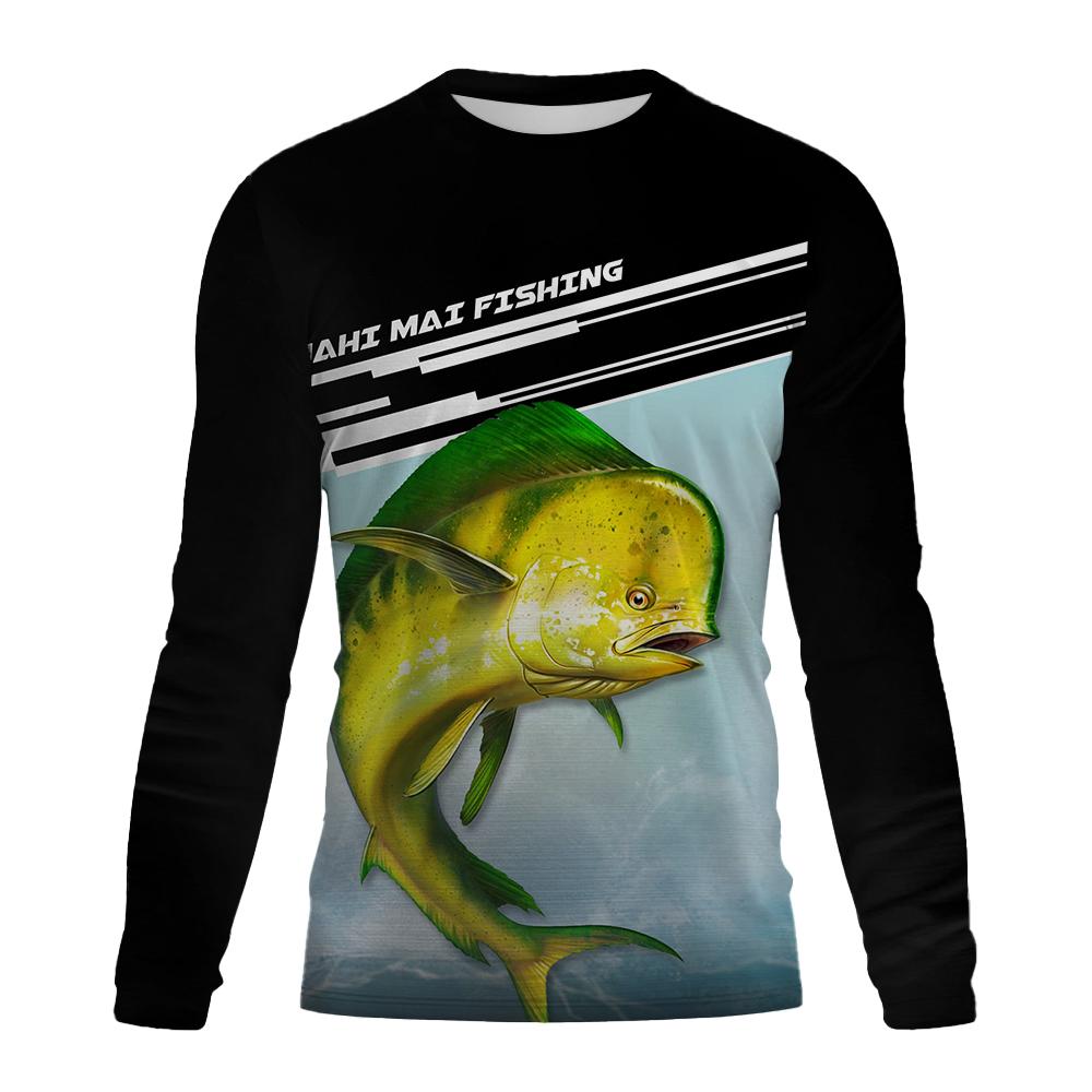 Outdoor Angeln T-Shirt Stil Lässig Digital Fisch 3D Druck T-Shirt Herren T-Shirt Kurz Frühling und Herbst O-Ausschnitt T-Shirt