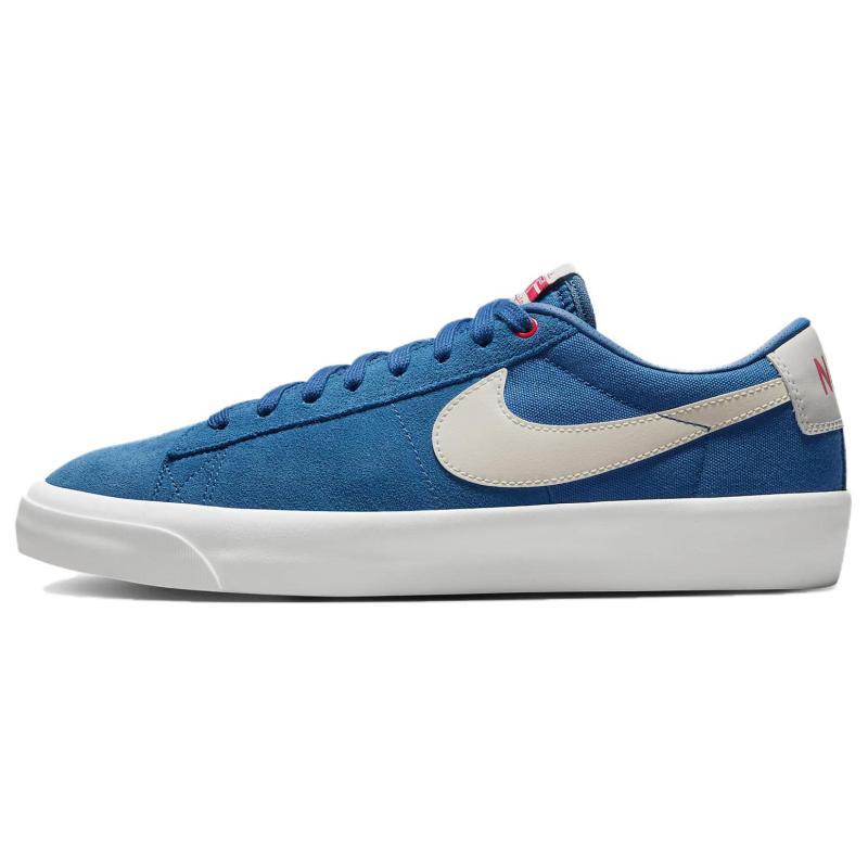 Nike Blazer Low Court Blue Sneakers Skateboard Shoes DC7695-403