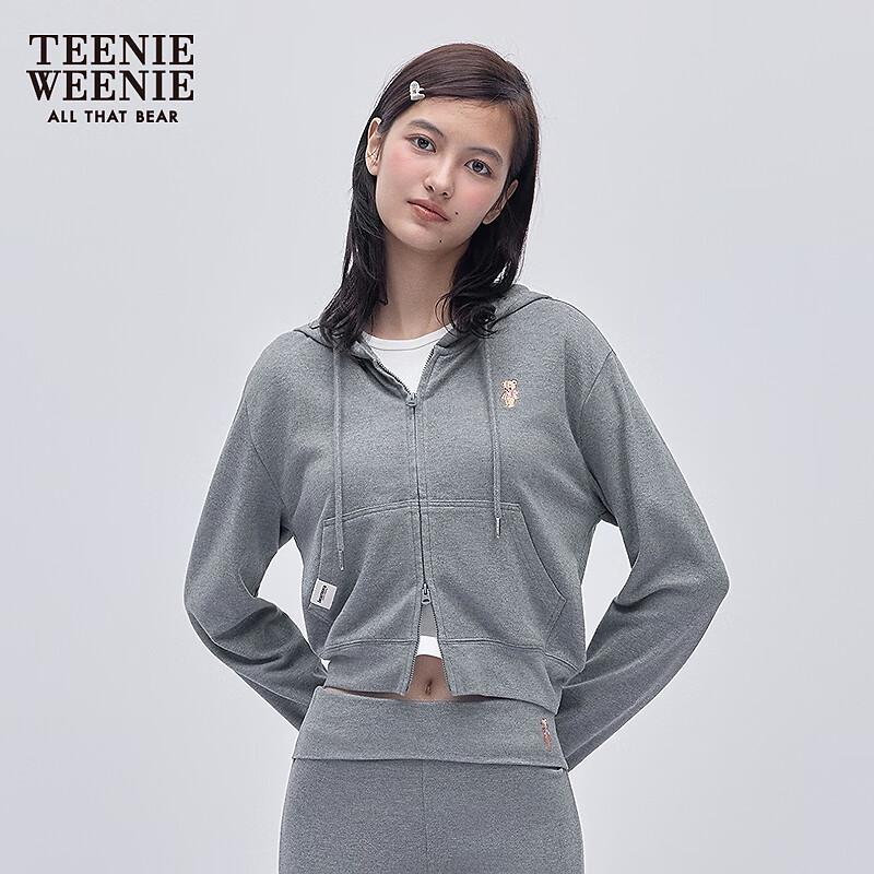 Teenie Weenie Bear Nova 2025 Winter Women's Hooded Cardigan Sweatshirt
