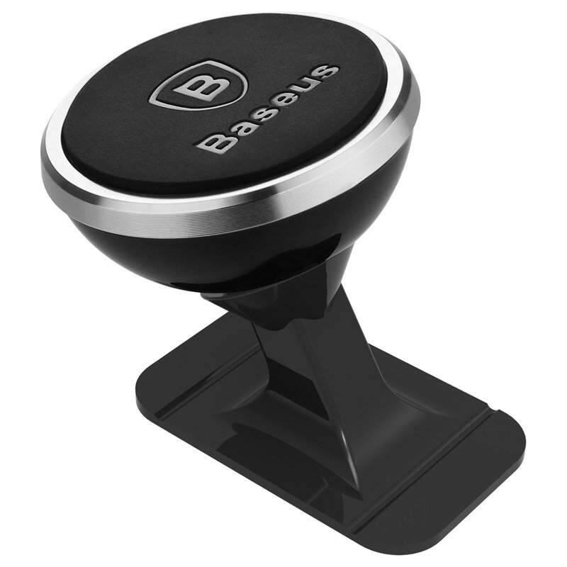 Baseus Magnetic Car Phone Holder (Silver)