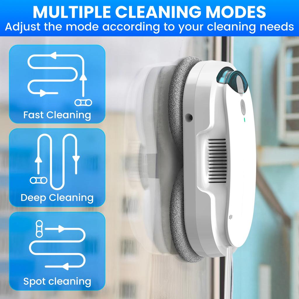 Smart window cleaning robot hotel apartment home electric remote control glass cleaning robot lazy window cleaning machine