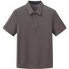 EMZ Ordos Men's Silk-Blend Antibacterial Polo Shirt