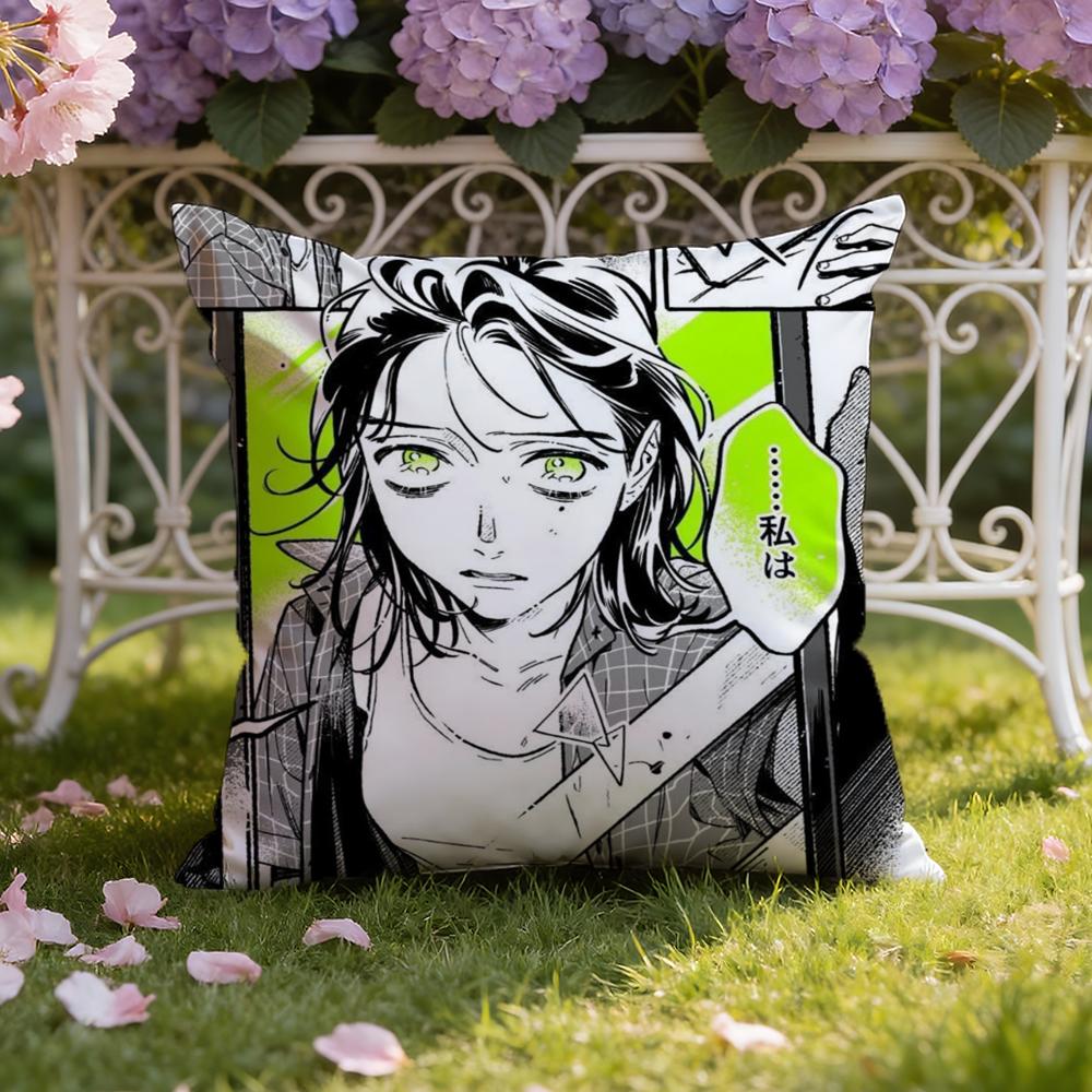 K-Koga M-Mitsuki Cushion Cover Home & Car Dual-Scene Pillow Cover: Reversible for Premium Comfort