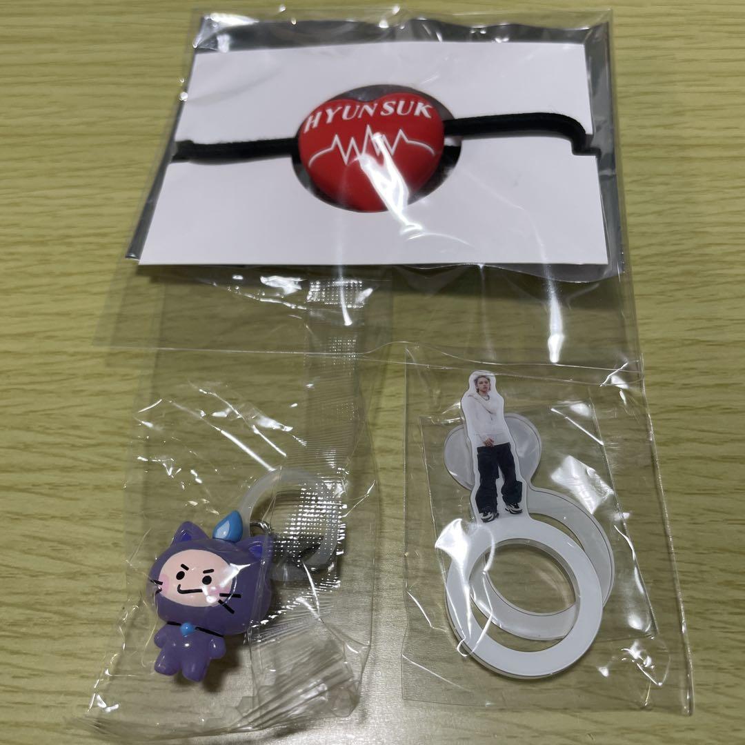 

[USED] Treasure Hyunseok Lovepulse Hair Tie Ring TRUZ