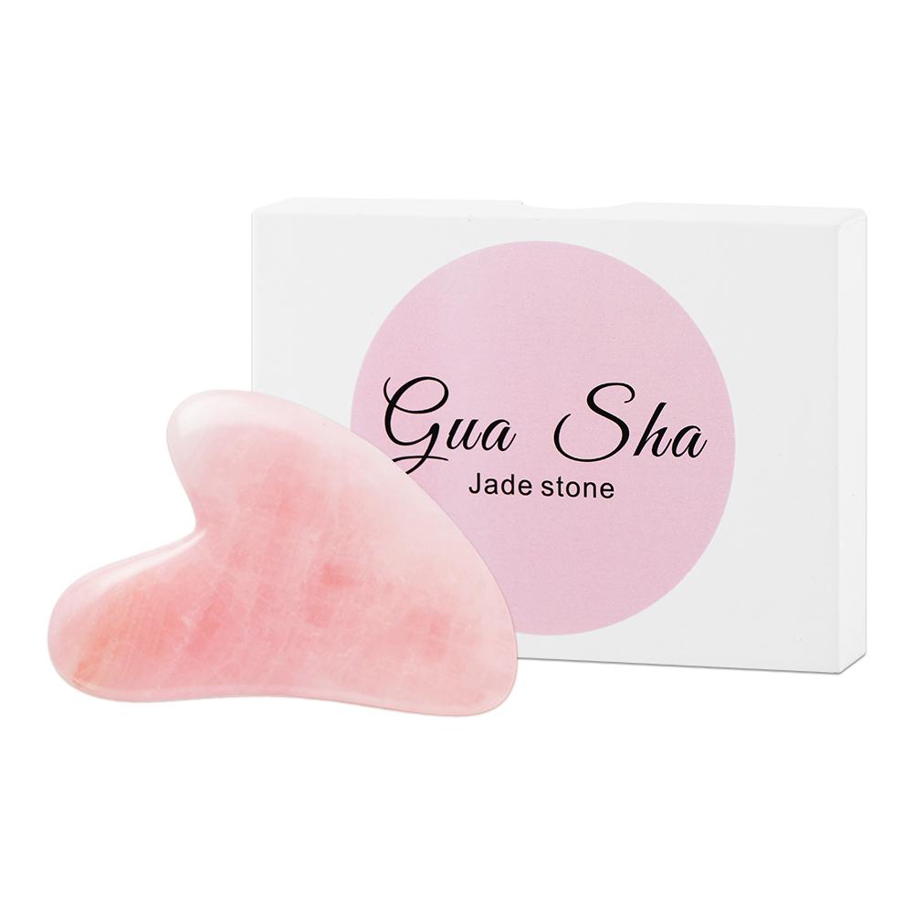 Natuursteen GuaSha Jade Gezichtsschoonheid Schrapen Massage Gereedschap Stevige huidverzorging Gezicht Gua Sha SPA Fysiotherapie Gue Che Roller