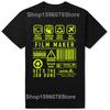 Funny Film Maker T Shirts Graphic Cotton Streetwear Short Sleeve Birthday Gifts Movie Director Filming Filmmaker T-shirt Men