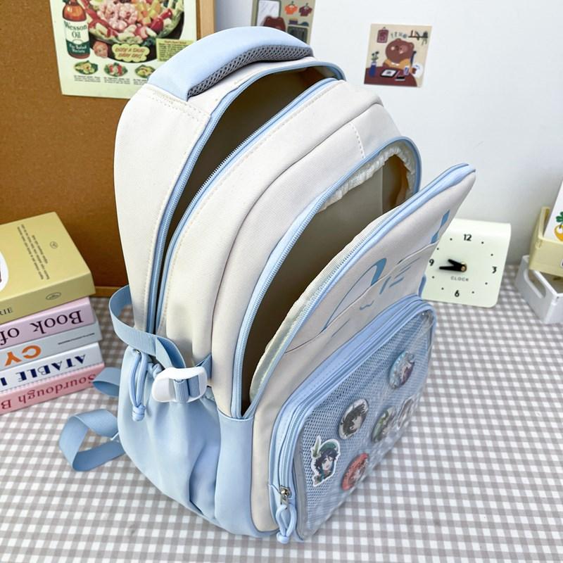 Elementary School Students Third To Sixth Grade Schoolbag Girl Cartoon Backpack Large Capacity Campus Backpack