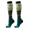6-Pack Color Striped Compression Socks