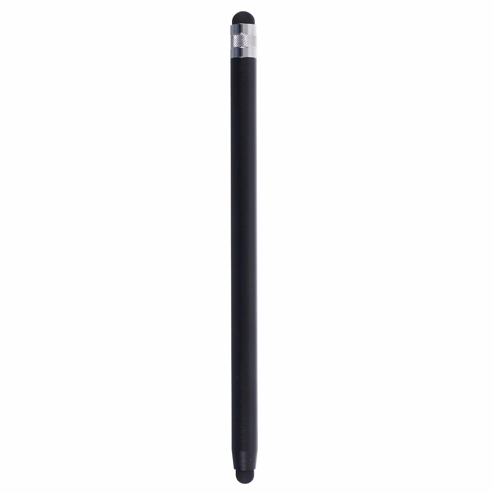 

Dual Silicone Tips Passive Stylus Pen Sensitive Touch Writing Drawing Pencil Black