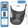 Canvas Hanging Chair Student Dormitory Home Swing Chairs Modern Living Room Decoration Hange Chair Washable Simple Solid Color