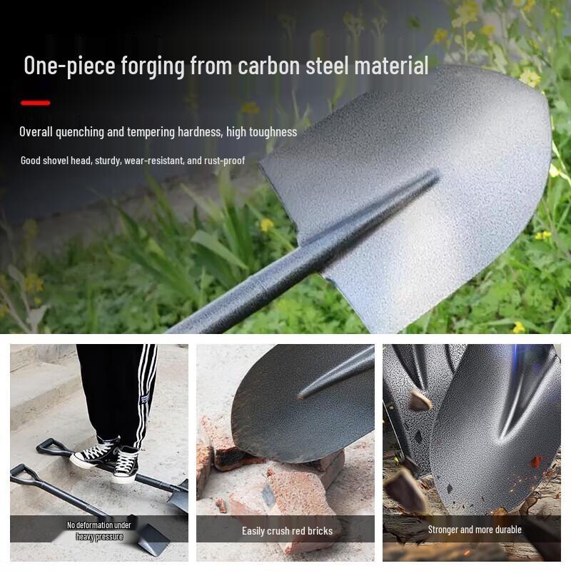 Huateng Heavy-Duty Flood Control  Gardening Shovel