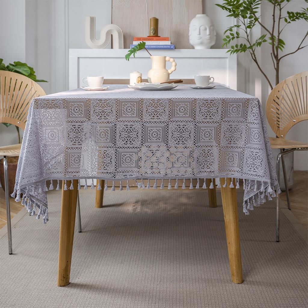 Crochet Cover Table Cloth Woven Tablecloth Hollow Tablecloth Tablecloth Towel Shooting Props