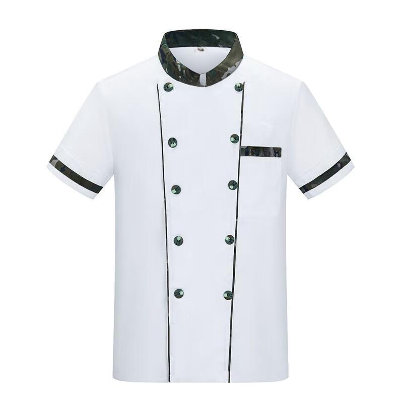 

Летняя камуфляжная униформа повара с коротким рукавом XL