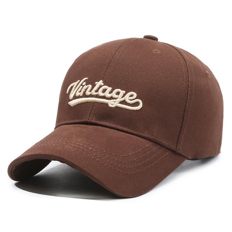Letter Embroidery Trendy Baseball Cap Men'S And Women'S Casual Outdoor Sun Protection Cap Sports Hat
