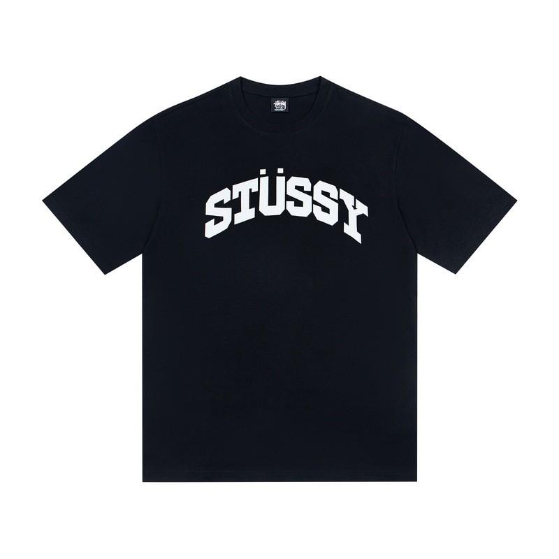 Camiseta de Algodón Unisex de Corte Holgado con Estampado de Letras Camiseta Casual de Manga Corta para Adolescentes y Adultos