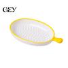 Kitchen Prep Tool Ceramic Garlic Grater Plate for Food Prep, Multifunctional Ginger And Parmesan Mincer Dish, Non Slip Masher Bowl Cheese Nutmeg