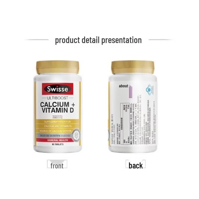 Swisse Multivitamin Citrate Calcium + Vitamin D Tablets