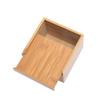 Organizer Square Western Restaurant Bamboo Storage Box Napkin Holder Tissue Holder Tissue Rack