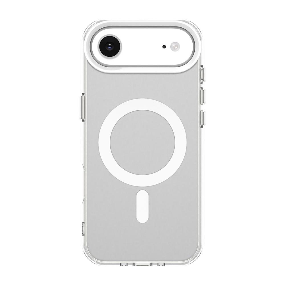 Pour iPhone 17 Air Pour Coque Charge Sans Fil Magnétique Funda iPhone 17 16 15 Pro Max Coque Housse de Téléphone Mate Transparente iPhone 17 Air