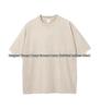 T-shirt unisex retrò in stile americano distressed in cotone pesante