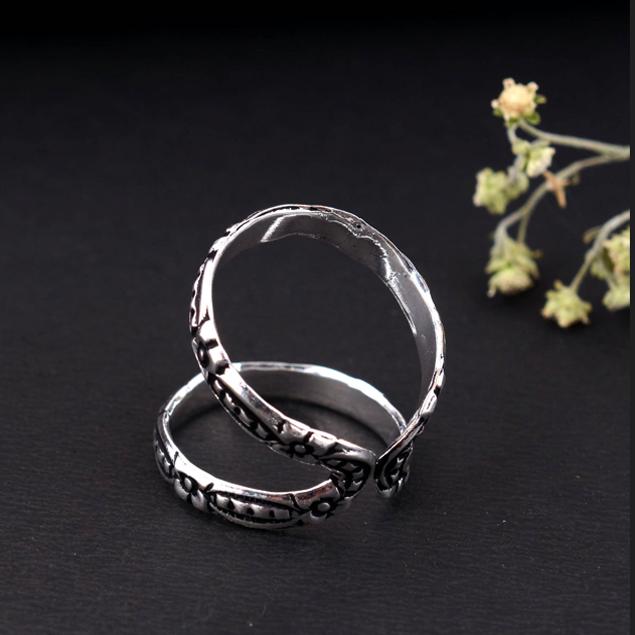 Handmade Silver Arthritis Ring – Adjustable Splint Thumb Band, Joint Pain Relief Therapy Jewelry