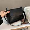 Summer Solid Color Women's Bag PU Leather Flap Shoulder Bag Fashion Lady Armpit Handbag and Purse Trendy Underarm Bag