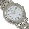 HERMES Clipper Watches CL4.210 whiteDial Stainless Steel Quartz Analog display Women Used