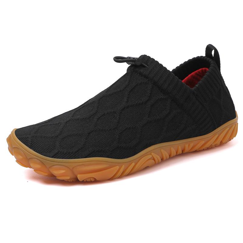 Men's Non-slip Barefoot Fly-knit Multi-use Shoes: Breathable, Comfortable for Dance, Yoga, and Fitness