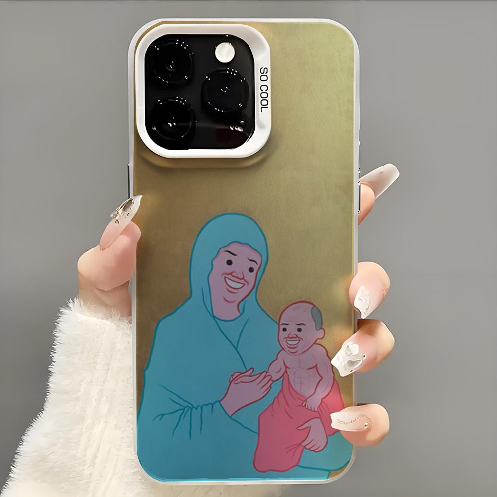 Kunst Joan C-Cornella Lustige Handyhülle Handyhülle Für iPhone 14 16 15 11 12 13 Pro Max Mini Plus Stoßfeste Hülle