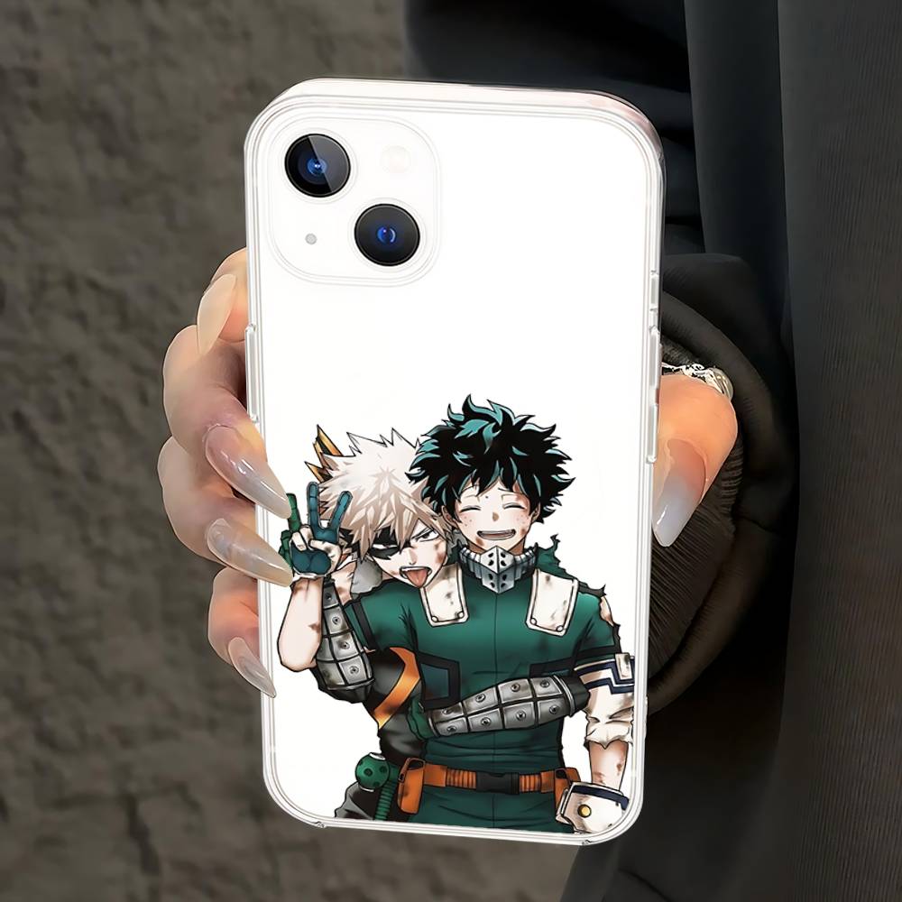 Phone Case Amine M-My Hero Academias For Samsung S26 S25 S24 S23 S22 S21 S20 FE Note20Plus Ultra Edge 5G Clear Soft TPU Cover