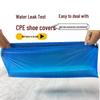 Waterproof Dustproof Disposable Shoe Covers, 100-Pack