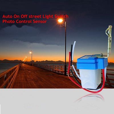 AS-10 Automatic On Off Photocell Street Light Switch 10A 12V 24V 110V 220V 50-60HZ Waterproof Photoelectric Lamp Sensor Switch