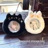 Plush Badge Bag Charm - Random Color