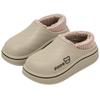 EVA Bag & Cotton Slippers 2025: Women's/Men's Autumn/Winter Indoor Backless Non-slip Warm Waterproof Thick Sole Cotton Shoes
