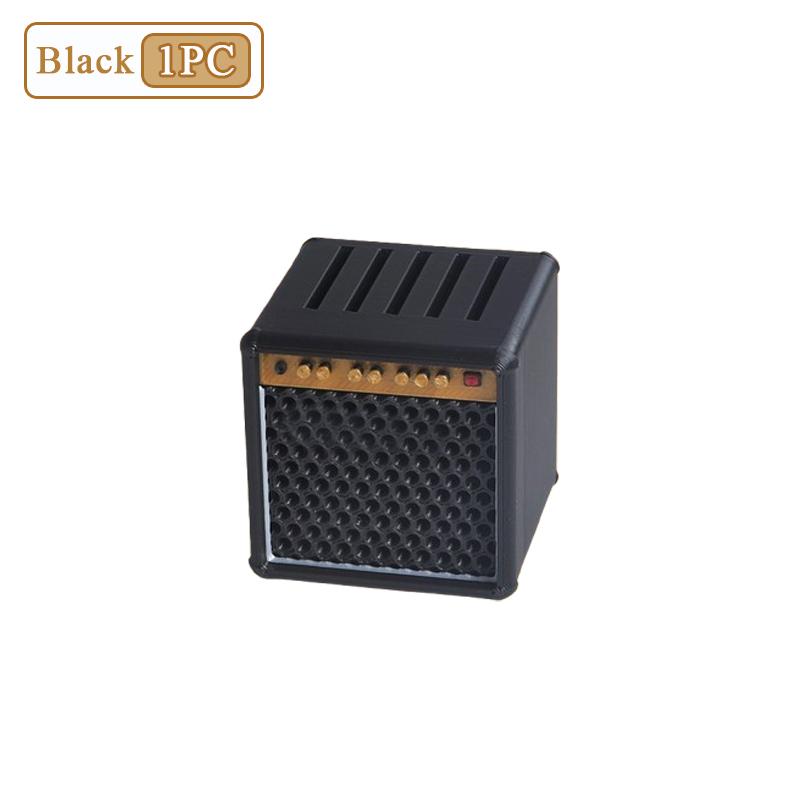 

1-10PCS 3D Printed Guitar Pick Holder Mini Speaker Decor and Ukulele Accessory Storage Box Creative Music Toy for Musicians