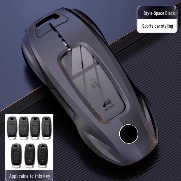 Nissan 14th Gen Sylphy Car Key Cover for Qashqai, Teana, X-Trail, Tiida, Murano, Terra - Model N7.