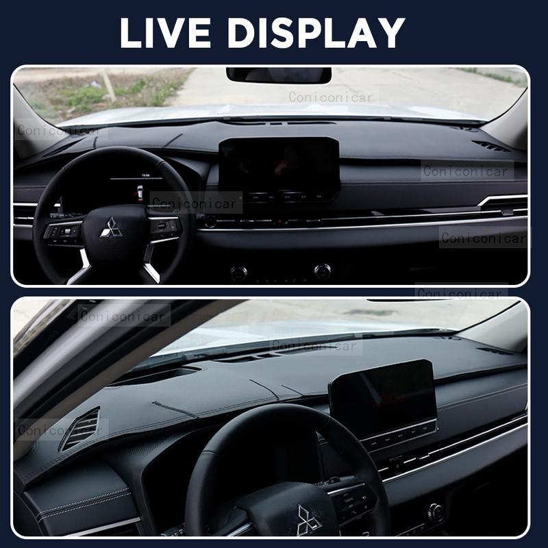 For Mitsubishi Outlander PHEV 4 MK4 2024 Car Dashboard Cover Mat Sun Shade Pad Rug Panel Mat Carpets Accessories
