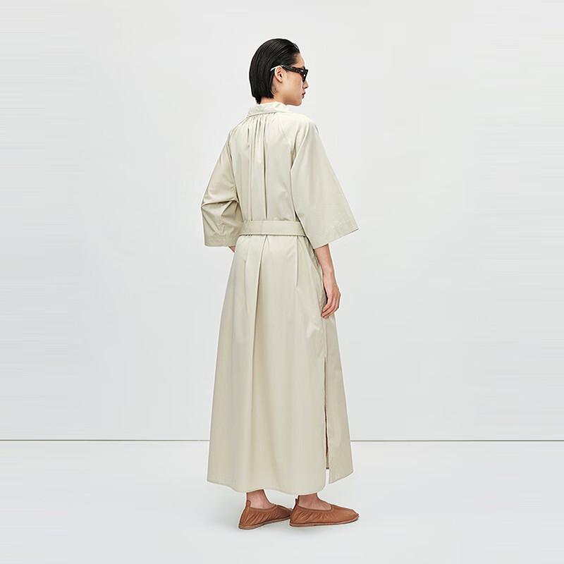 Less 2025 Spring Loose Straight Short-Sleeve Dress