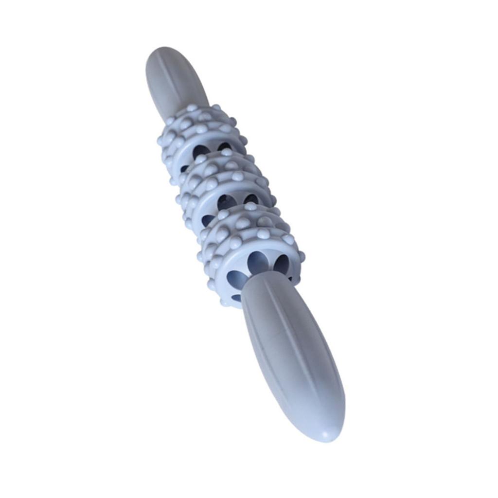 Muskelroller Massagestab Floating Point Design PP Massagerollerstab für Fitness Muskelkater Entspannung Blau
