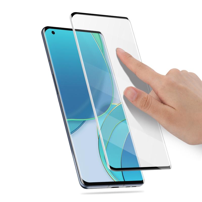 MOCOLO 3D Curved Full Cover Tempered Glass Screen Protector for OnePlus 9 Pro/10 Pro/Xiaomi 12 Pro 5G/Oppo Find X3 Pro