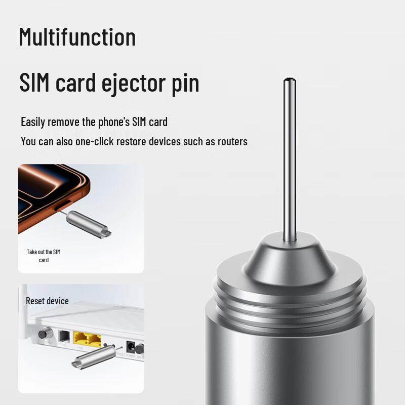 Smorss Multi-functional SIM Ejector & Cleaning Tool