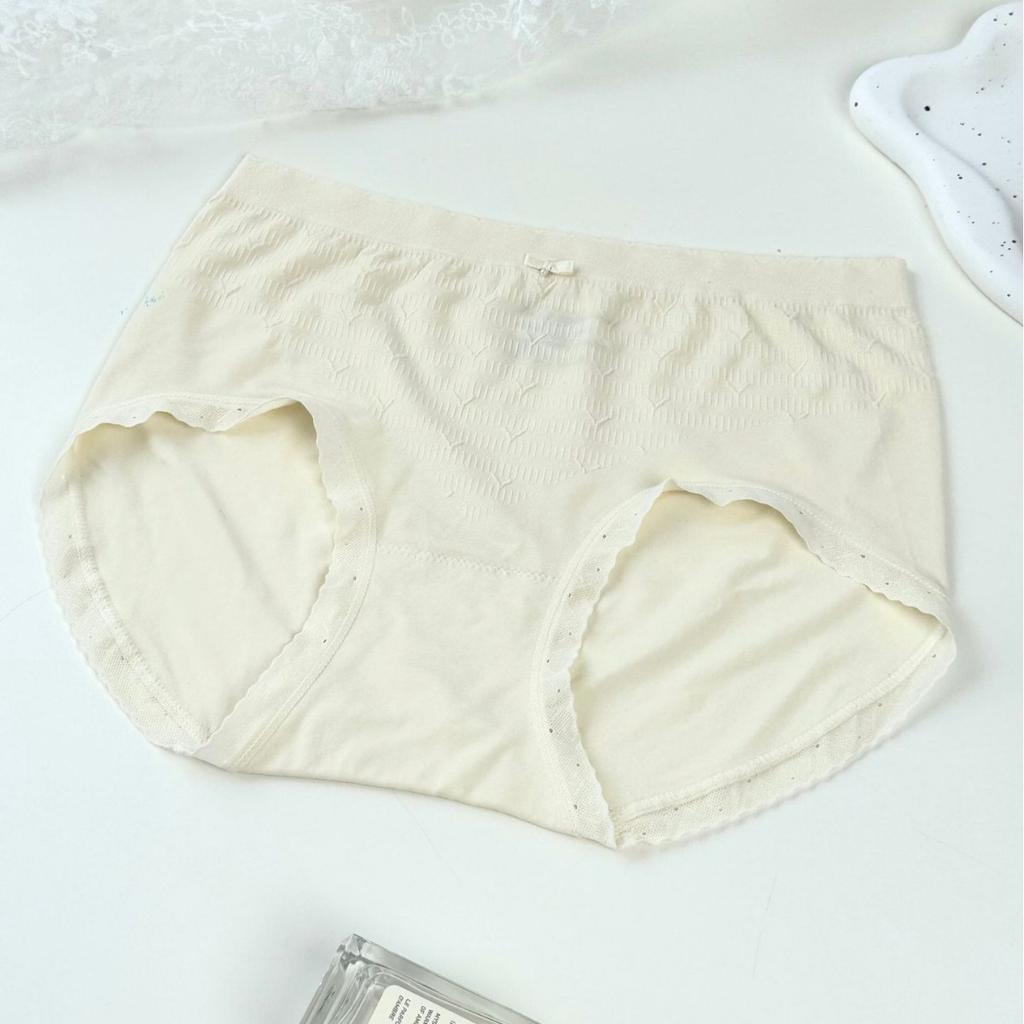 Damen Frühling und Sommer Neue Leichte und Bequeme Atmungsaktive Dreieck-Slips mit Mittlerem Bund