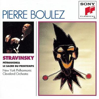 CD IGOR STRAVINSKY - PIERRE BOULEZ, TH - P?trouchka - Le Sacre Du Printemps SMK64109 Sony Classical 1994 Europe Classical Used